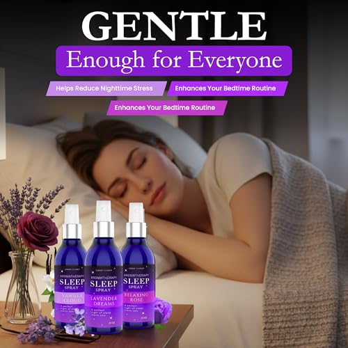 Pillow Sleep Spray Mist for Deep Sleep, Help Stress & Anxiety Relief Aid