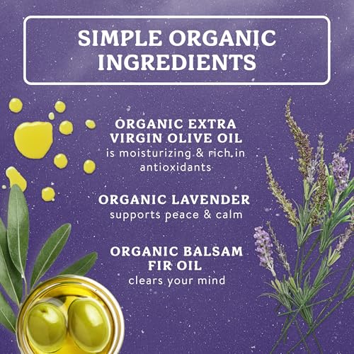 Badger Organic Sleep Balm, Lavender & Bergamot, .75 oz Tin