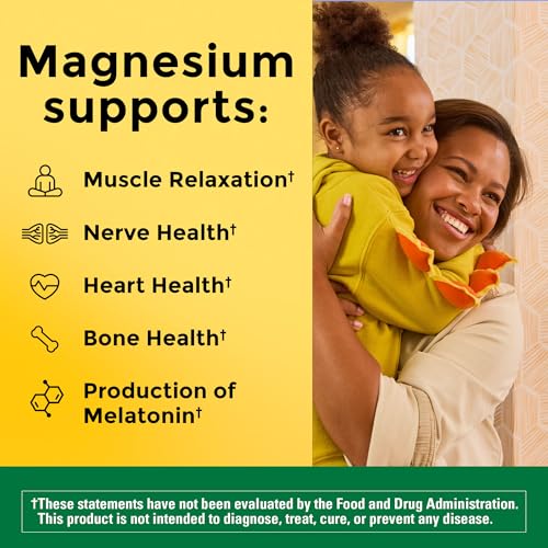 Nature Made Magnesium Oxide 250 mg, 100 Tablets
