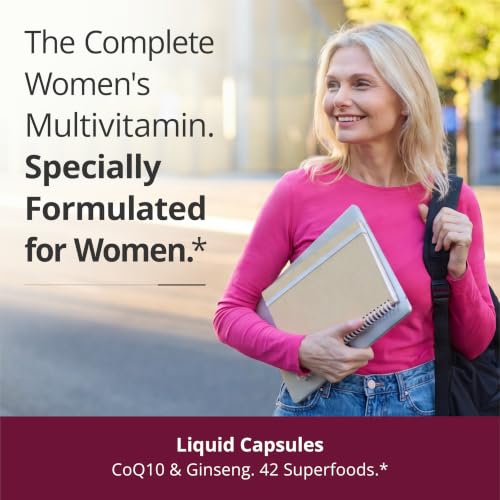 Multivitamin for Women – VIT & Minerals – Daily Wellness – 60 Liquid Caps