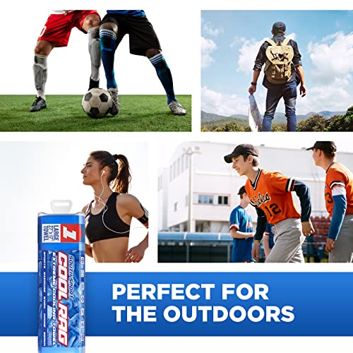 Cool Cool RAG Extreme Cooling Towel for Heat Relief - PVA Cooling Towel for Workout, Gym, Running and for Other Outdoor Sports - Cooling Rag for Neck - Cool Towel for Quick Cooling