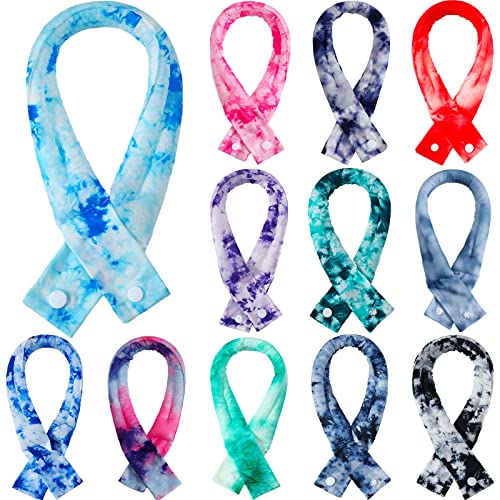 Geyoga Cooling Neck Wraps Cooling Scarf Wrap Bandanas for Summer Women Men Walking Riding Outdoor