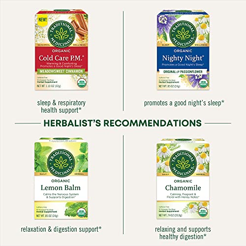 Traditional Medicinals Organik Gece Çayı Ekstra, 16 Poşet