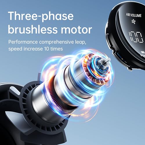 JISULIFE Portable Fan Pro 2026, 40Hrs Max Cooling Personal Handheld Fan | Metal Shell, LED Display, 9600RPM Powerful, 5000mAh Battery, Travel Essentials Gifts for Women, Men(Dark Gray)