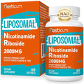 Liposomal Nicotinamide Riboside 2000mg, NAD+ Supplement, 60 Softgels