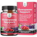 Natures Craft Complete Herbal Menopause Supplement for Women - Female Hormone Balance Capsules for Night Sweats Hot Flashes & Mood Swings with Dong Quai, Chaste Berry & Black Cohosh Root - 60 Count