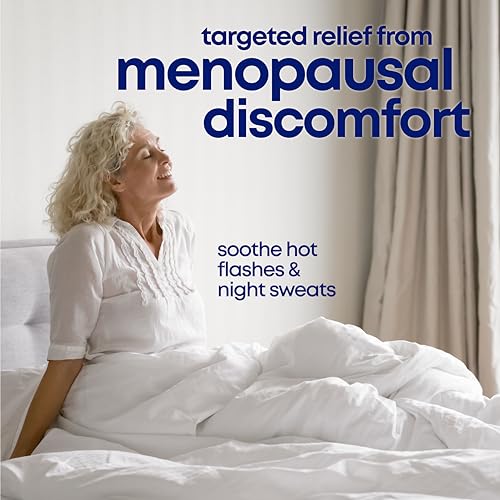 Her Own Cool Nite, Night Time Relief, Female Hormone Balance Capsules for Night Sweats, Hot Flashes & Mood Swings with Kudzu & Black Cohosh, 60 Count