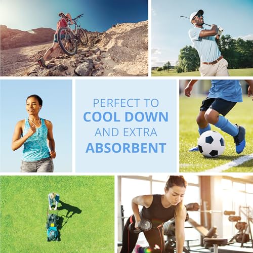 FROGG TOGGS Chilly Pad, Instant Cooling Towel, Long Lasting, Reusable, Sports and Outdoors Neck Towel 33x13
