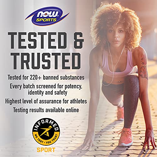 NOW Sports, Beta-Alanine 750 mg, Delays Muscle Fatigue*, 120 Veg Caps