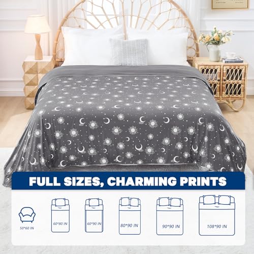 inhand Cooling Blanket Twin (60"x80"), College Dorm Essentials for Girls Guys,Summer Cold Blankets for Hot Sleepers & Night Sweats, Cool Lightweight Breathable Blanket for Twin Size Bed Ink Grey