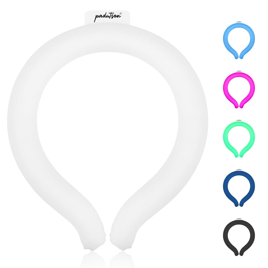 Neck CoolingTube, Reusable Ice Cooler Wearable Body CoolingProducts, Neck Coolers for Hot Weather