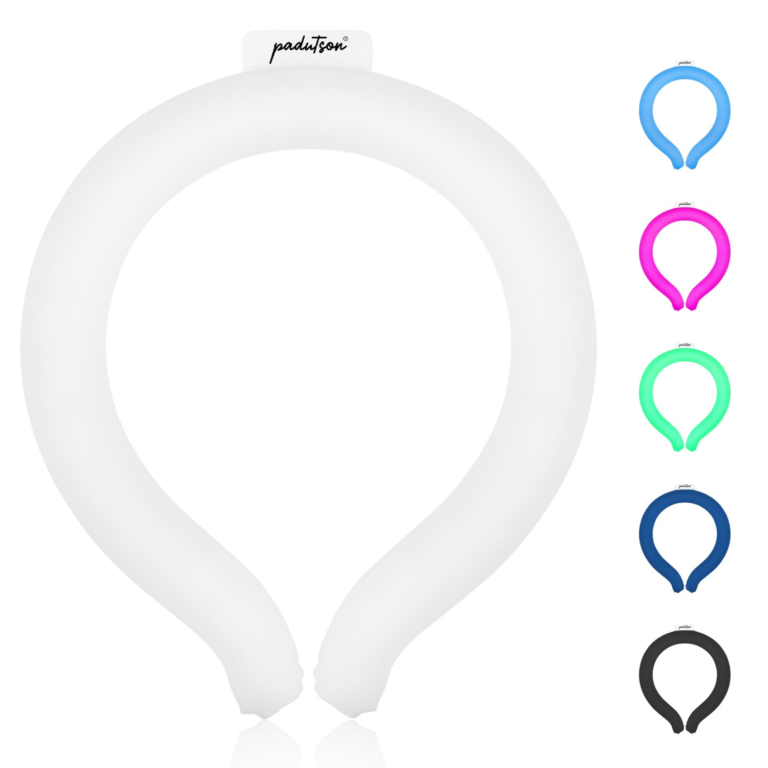 Neck CoolingTube, Reusable Ice Cooler Wearable Body CoolingProducts, Neck Coolers for Hot Weather
