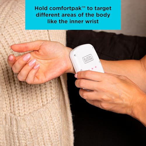 BLACK + DECKER Comfortpak, Wearable Cooling and Heating Device, Breeze Blue (BCWCC101-61)