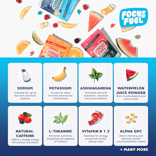 FocusFuel Enerji Sakızları - Çeşitli Numune Paketi (9 Porsiyon)
