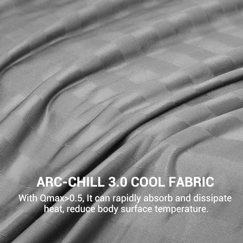 Elegear Double-Sided Cooling Blanket Throw for Hot Sleepers, Arc-Chill 3.0