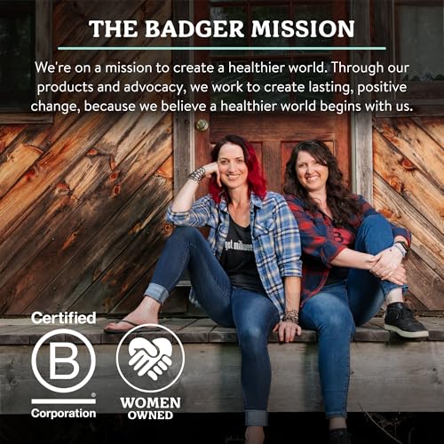 Badger Organic Sleep Balm, Lavender & Bergamot, .75 oz Tin