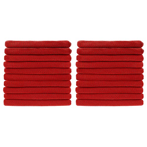 Peicees 20Pcs 40x12'' Microfiber Neck Cooling Towels Sports Sweat Towels Headband for Travel Beach Swimming Camping Climbing Gym Yoga Workout Backpacking, Quick Dry Super Absorbent Compact Lightweight