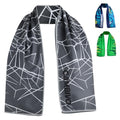 CAMBIVO Floral Cooling Towel for Women and Men, Lightweight Breathable Cooling Scarf Sun Protection Neck Gaiter Face Cover