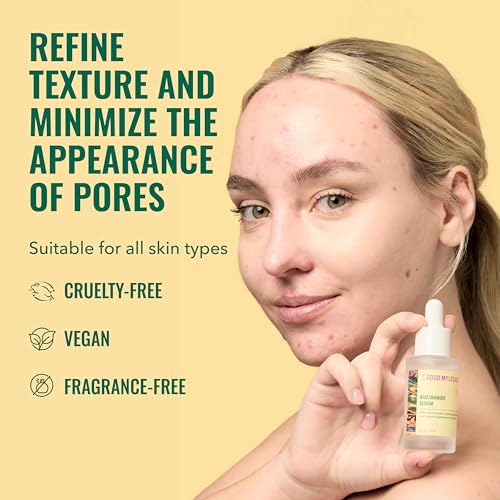Good Molecules Niacinamide Serum 10%, Pore & Texture Serum, 1 fl oz