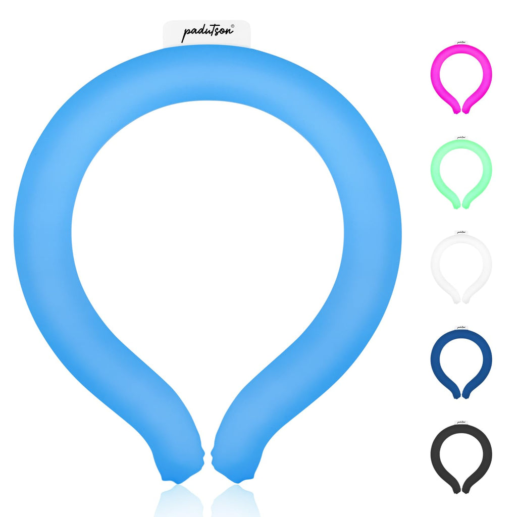 Neck CoolingTube, Reusable Ice Cooler Wearable Body CoolingProducts, Neck Coolers for Hot Weather