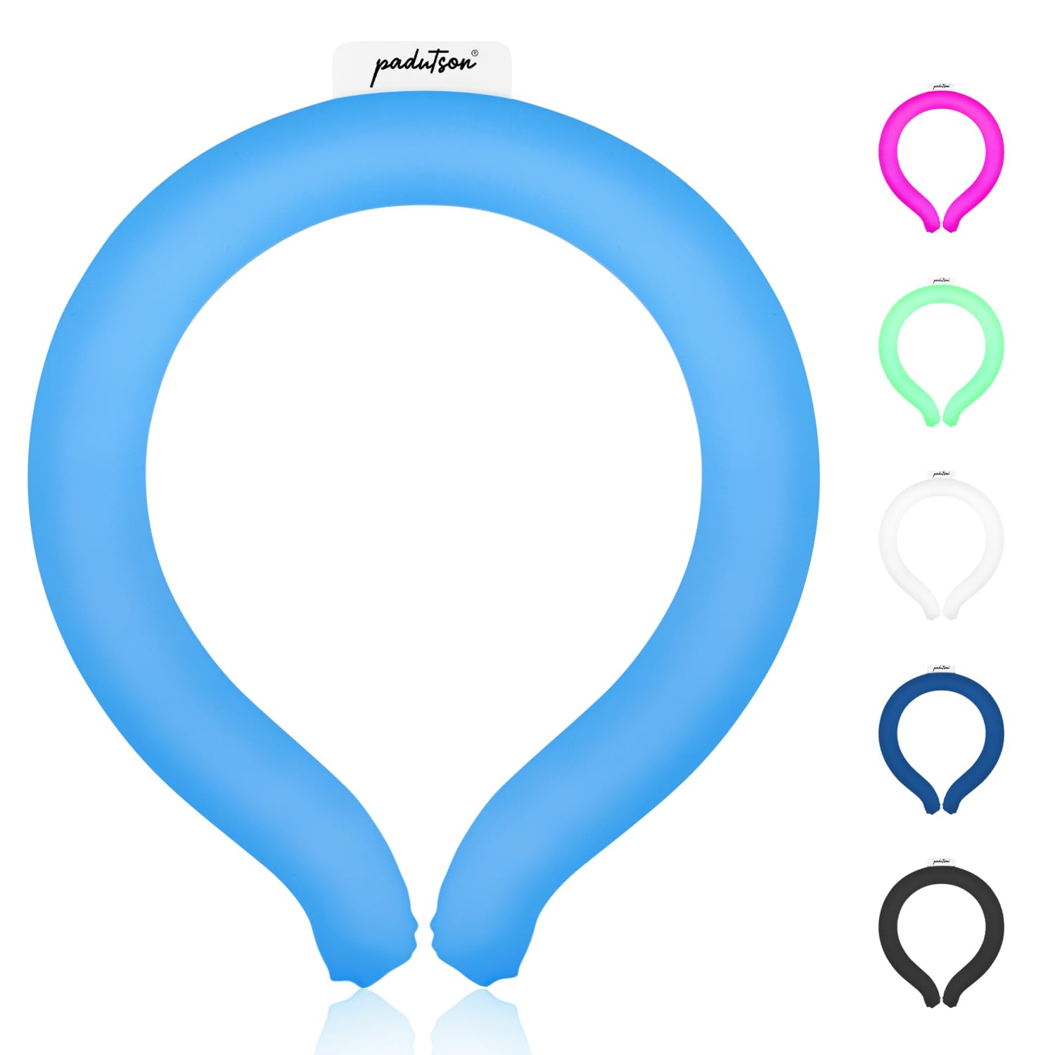 Neck CoolingTube, Reusable Ice Cooler Wearable Body CoolingProducts, Neck Coolers for Hot Weather