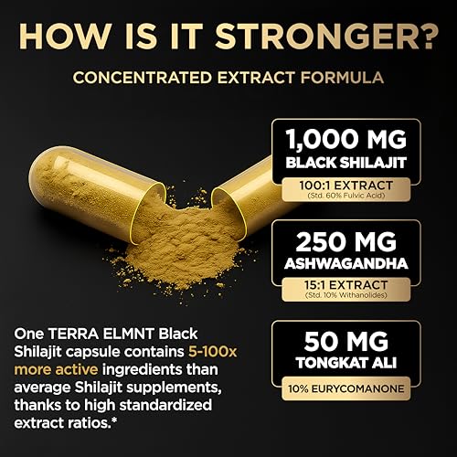 100x Strength Shilajit for Men with 10% Tongkat Ali & Ashwagandha