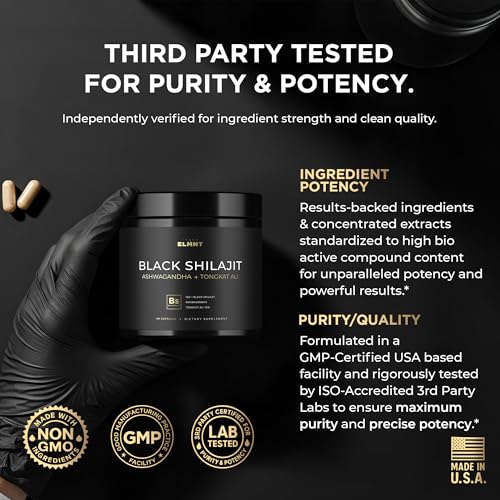 100x Strength Shilajit for Men with 10% Tongkat Ali & Ashwagandha