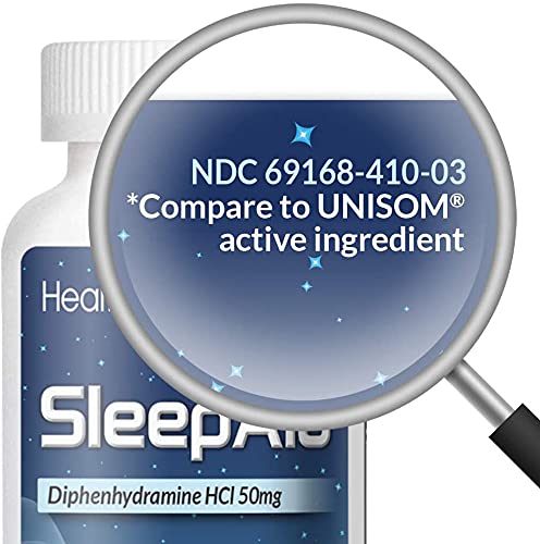 HealthA2Z® Uyku Yardımcısı, Difenhidramin HCl 50 mg Yumuşak Kapsül, 250 Adet