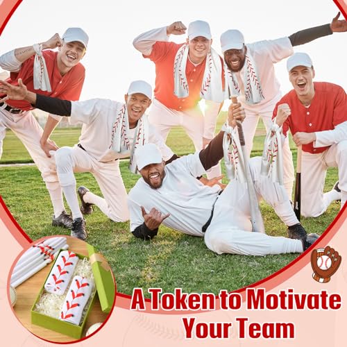 12 Pcs Cooling Towels Sweat Rag Baseball Cooling Towels | 40"x12" Breathable Cool Towel, Ice Microfiber Rag, Team Gifts Essentials, Sport Party Favor, Fast Drying