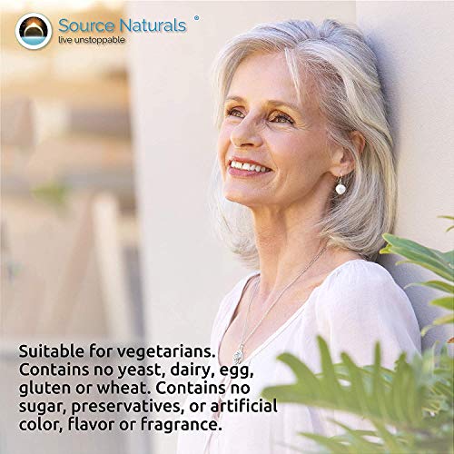 Source Naturals Hot Flash, 180 Tablets | Helps Reduce The Frequency of Hot Flashes Associated with Menopause | Non-GMO Soy*
