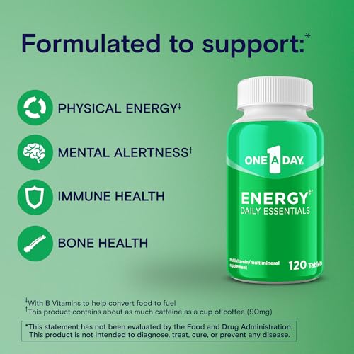 One A Day Energy Essentials – Mental Alertness & Immune Support