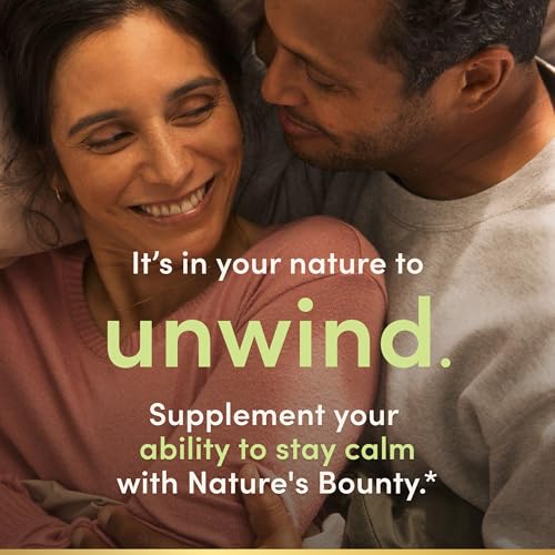 Nature's Bounty Mental Fatigue & Stress Relief, 400 mg, 30 Capsules