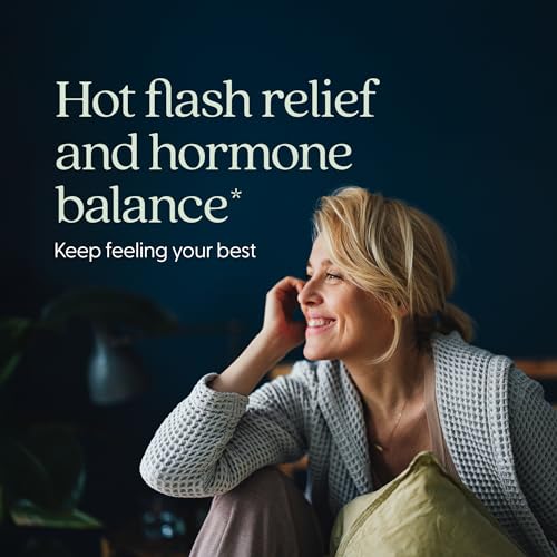 New Chapter Menopause Supplement - Estrotone Herbal Hormone Balance for Women in Perimenopause, with Black Cohosh for Hot Flash Relief & to Reduce Night Sweats + Vitex, No Added Hormones - 60 ct