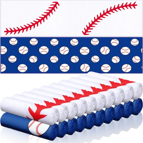 24 Pcs Baseball Cooling Towels Gifts 40 X 12 Inch | Cold Towels for Hot Weather Sports, Fast Drying Breathable Microfiber, For Baseball Team Gifts, Party Favor