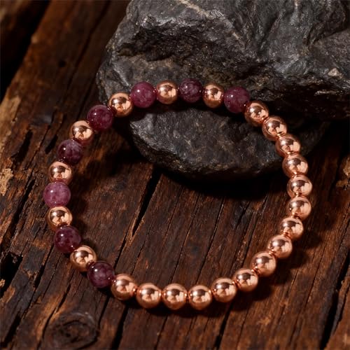 Dcfywl731 Menopause Balancing Bracelet Natural Stone Healing Beaded Bracelet for Anxiety Stress Relief Thoughtful Gift for Menopause Symptoms