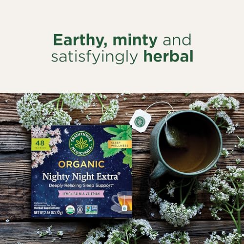 Traditional Medicinals Organic Nighty Night Extra, 48 Tea Bags
