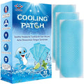 EASYEAH Cooling Patches for Fever Discomfort & Pain Relief, Pack of 12 | Cooling Relief Fever Reducer, Soothe Headache Pain, Migraine Relief, Fever Patches for Adults & Kids