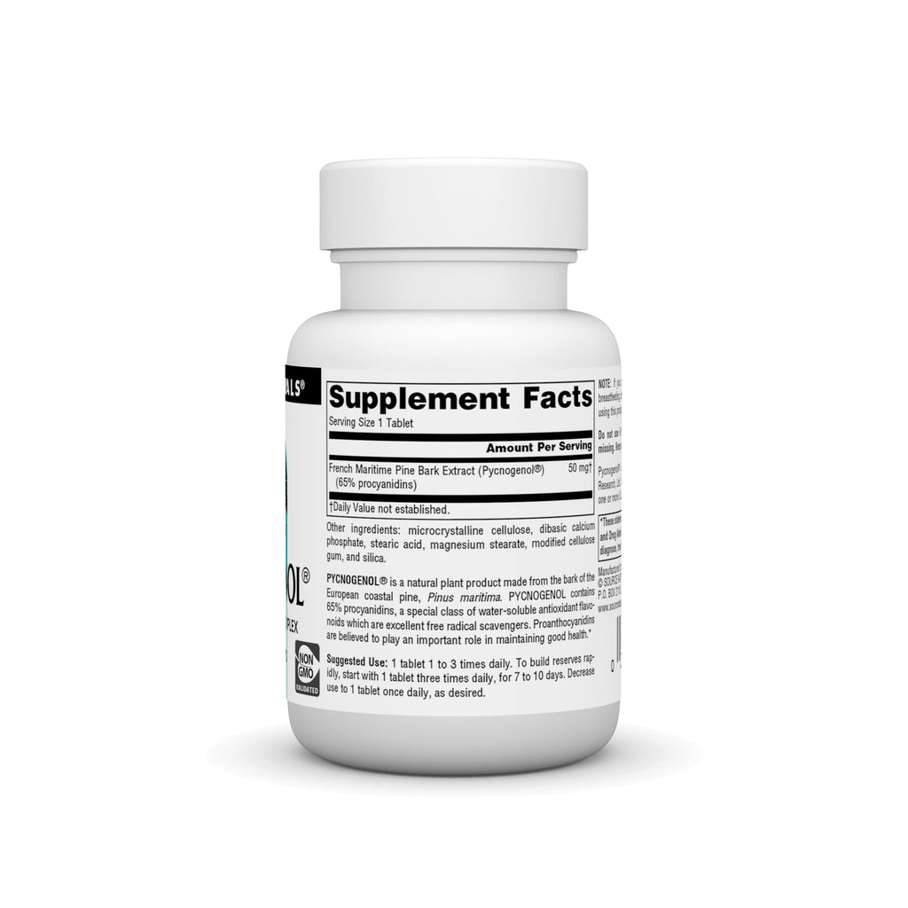Source Naturals Pycnogenol 50 mg Proanthocyanidin Complex - 30 Tablets