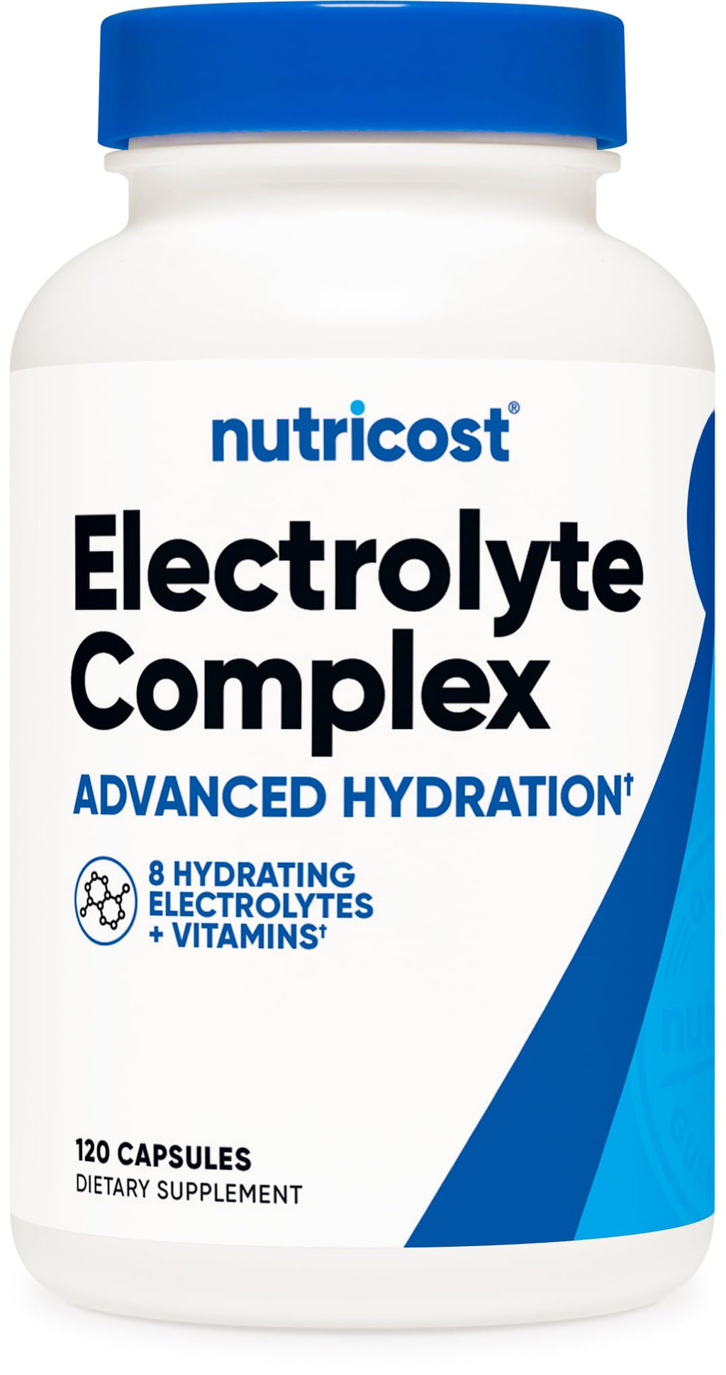Nutricost Electrolyte Complex Advanced Hydration (120 Capsules)
