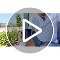 Waist Fan Clip on-Mini Lightweight Portable Fans Rechargeable Under Shirt Belt Pants Body Fans that Blow Cold Air,Waistband Cooling Fan,Powerful Small Personal Hanging Neck Cooler AC Travel Black