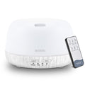300ML Essential Oil Diffuser with 7-Color LED Lights and Remote Control, Modern Minimalist Design, High-Efficiency Ultrasonic Mist Aromatherapy Diffuser for Home