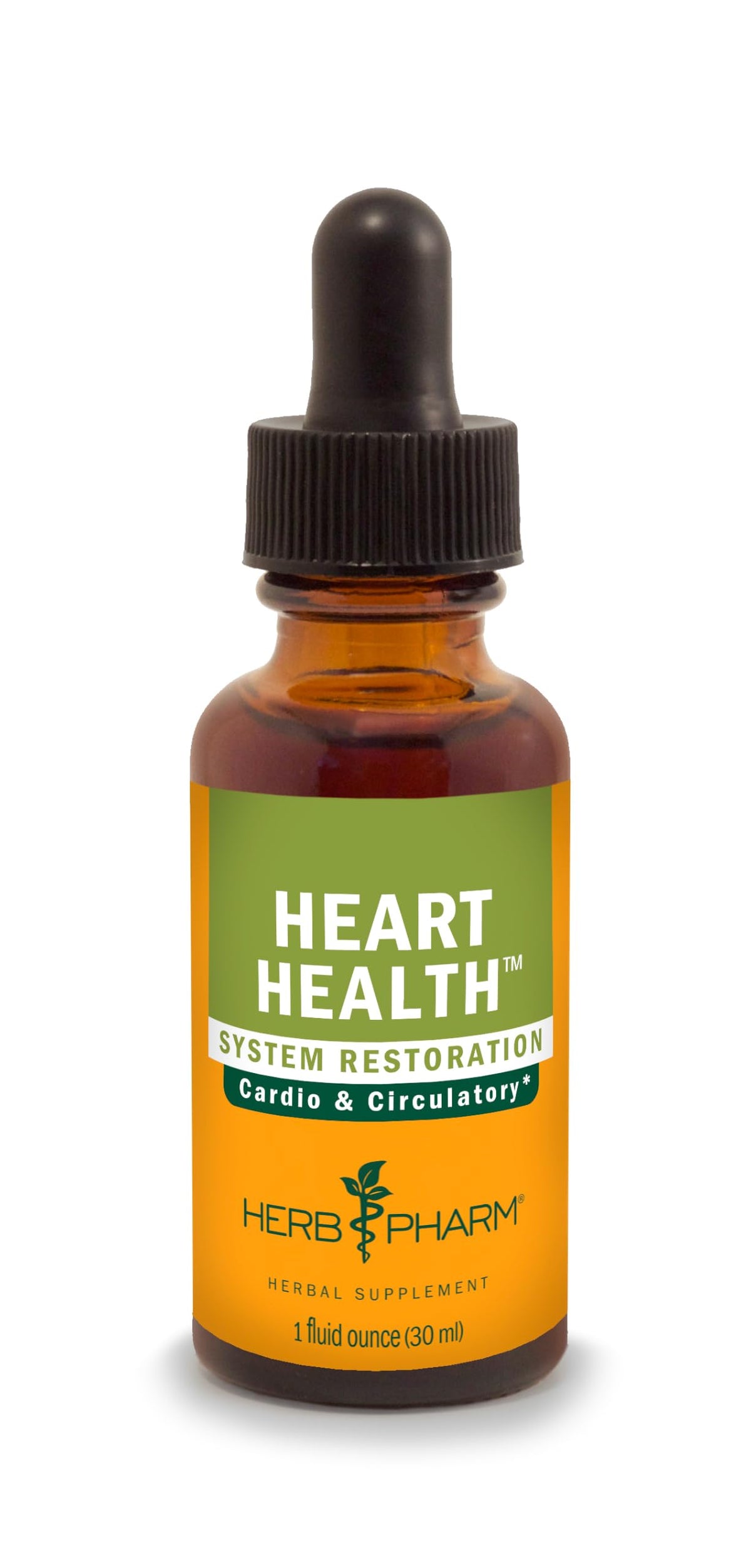 Herb Pharm Heart Health Liquid Herbal Formula with Hawthorn for Cardiovascular System Support, 1 Oz