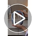 Portable Neck Fan that Blow Cold Air, LED Display, Rechargeable Hands-Free Wearable Cooling Personal Fan, 5 Speed, Neck Support, Bladeless Neck Air Conditioner, Gifts for Women/Men, Hot Flashes