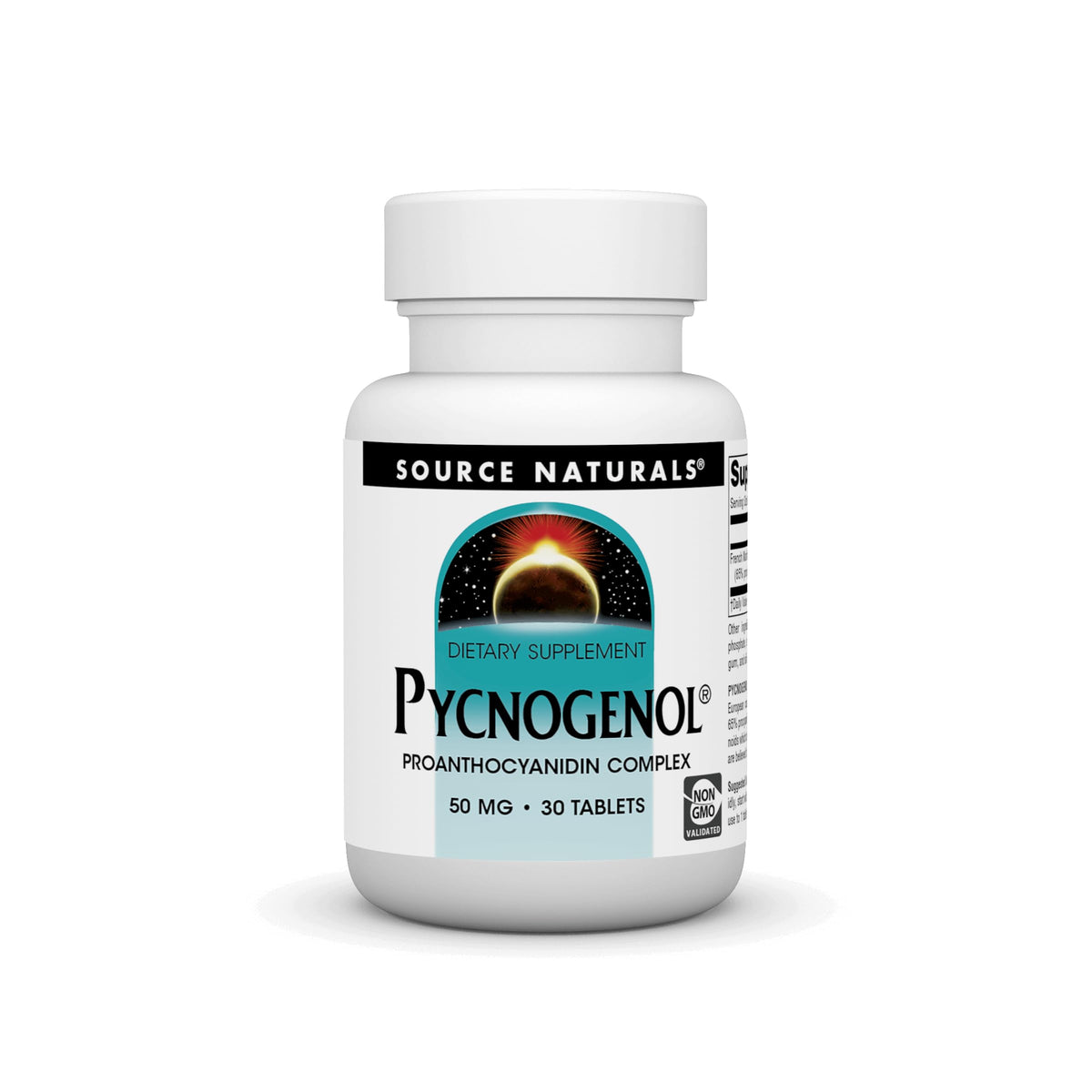 Source Naturals Pycnogenol 50 mg Proanthocyanidin Complex - 30 Tablets