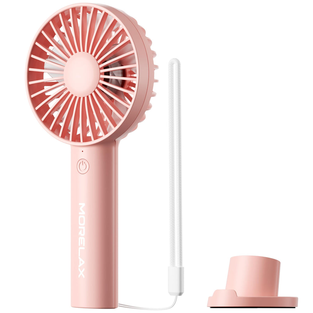 Jancane Handheld Fan, Portable Fan, 4000mAh Rechargeable Personal Fan, 10H Battery, Strong Wind, Small & Powerful, Cute Design for Travel, Makeup, Girls Women Summer Travel Essential Gift