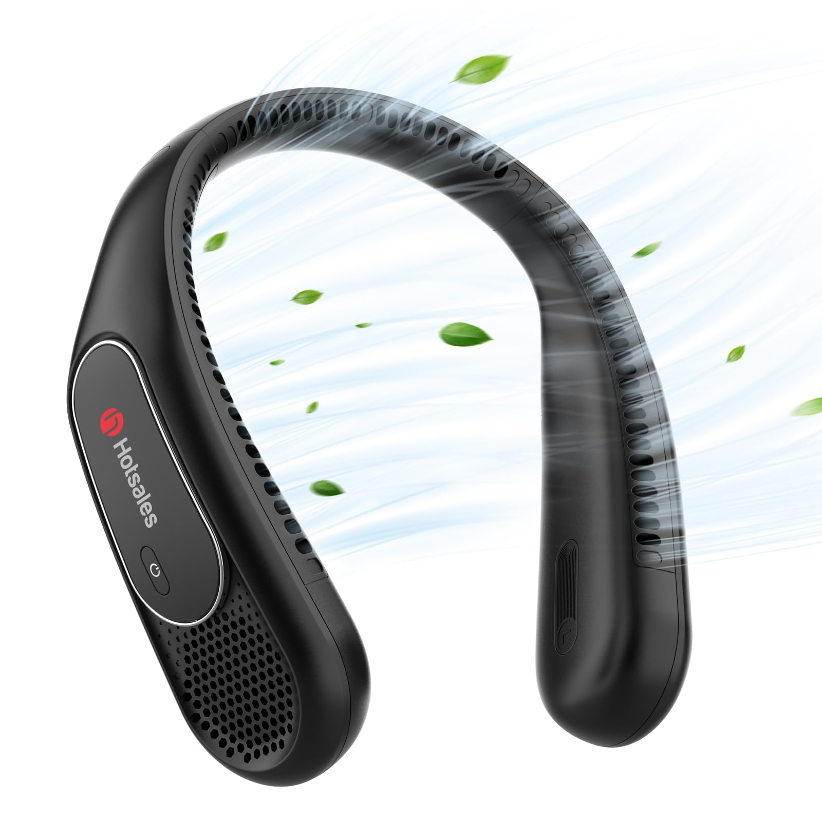 Hotsales Neck Fan, Bladeless Fan That Blows Cold Air, Portable Rechargeable | 6000 mAh Battery, 3 Speeds, Hands Free Wearable Personal Cooling Fan for Men and Women, Travel, Outdoor, USB Rechargeable
