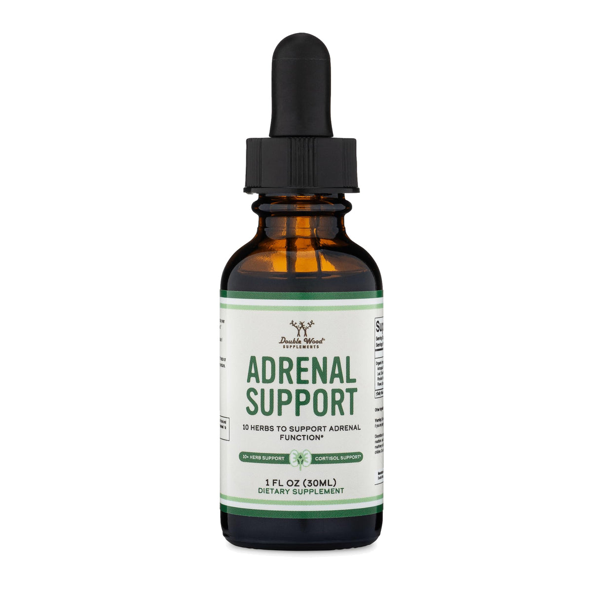 Adrenal Support Drops – 10 Organic Adaptogens for Stress & Energy