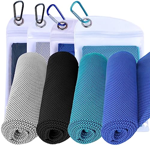 Instant Cooling Towels for Hiking Workout Fitness Camping, Sport Towels for Gym Fitness Yoga Jogging Running & Outdoor Activities