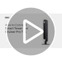 DREO Tower Fan for Bedroom, 28ft/s Velocity, Ultra Quiet Fan, 8 Speeds