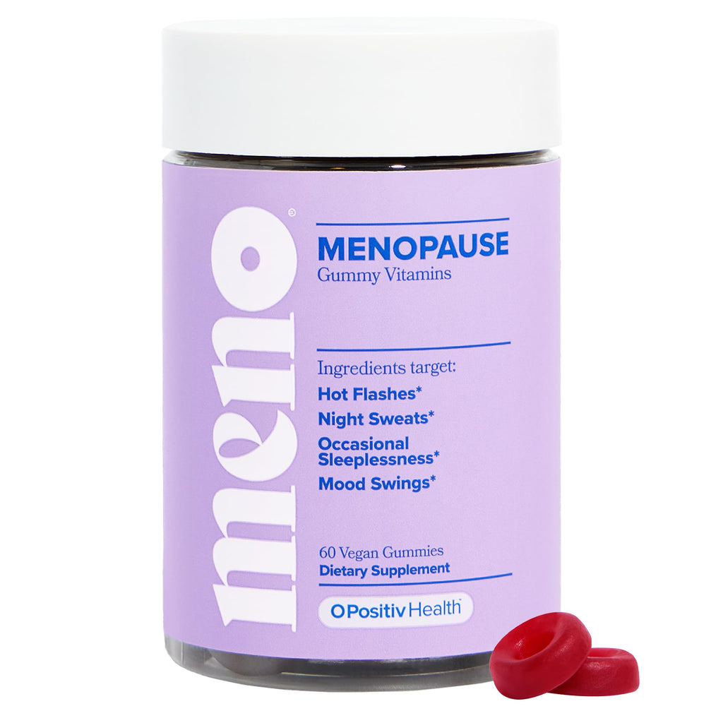 MENO Menopause Gummies - Hot Flashes & Night Sweats – 30-Day Supply